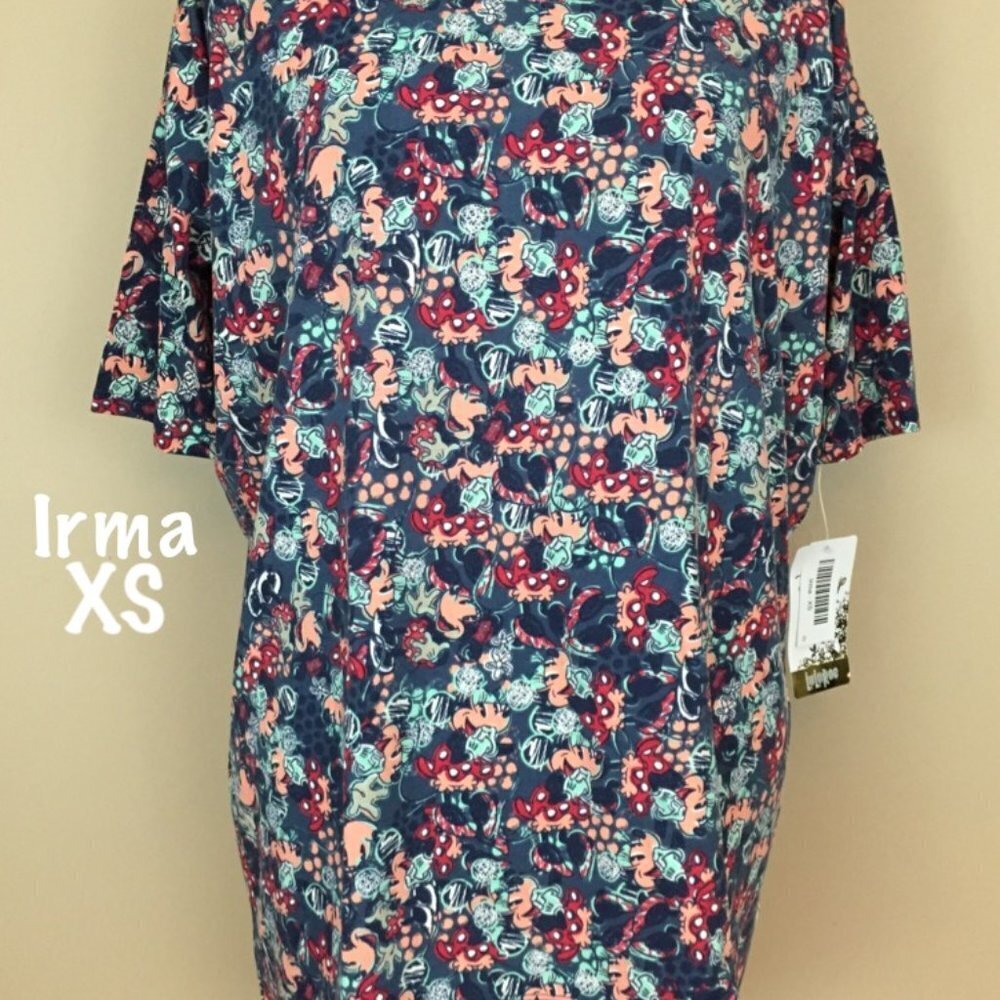 LuLaRoe Disney Irma Brand New with tags Minnie Mouse